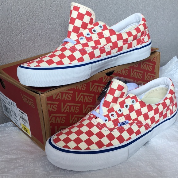 vans era pro checkerboard